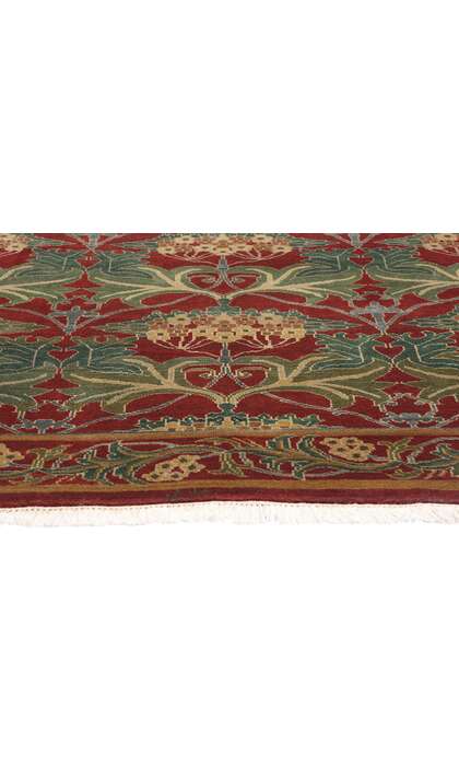 7 x 7 Vintage Tibetan Arts & Crafts Style Rug 79148