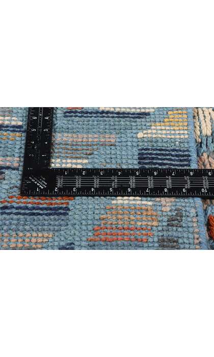 9 x 12 Modern Abstract Pakistani Soumak Rug 81129