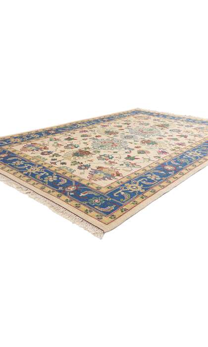 6 x 9 Vintage Chinese Soumak Rug 79140