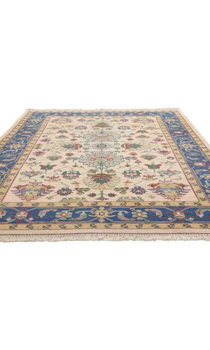 6 x 9 Vintage Chinese Soumak Rug 79140