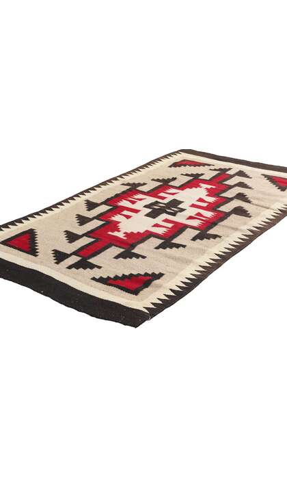 3 x 5 Antique Ganado Navajo Rug 79136