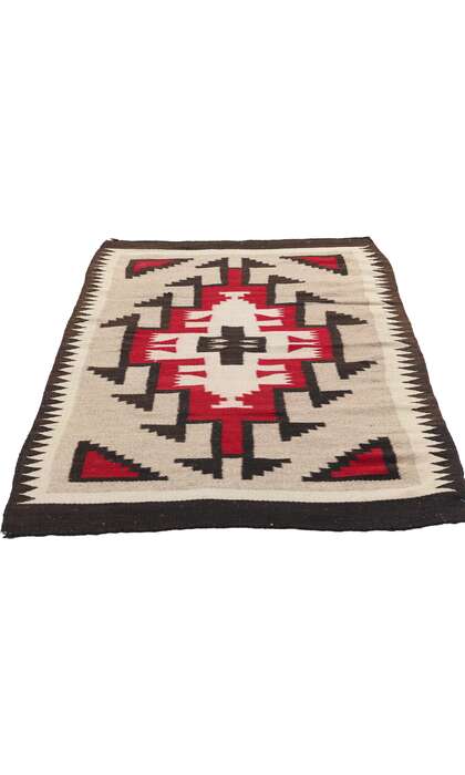 3 x 5 Antique Ganado Navajo Rug 79136