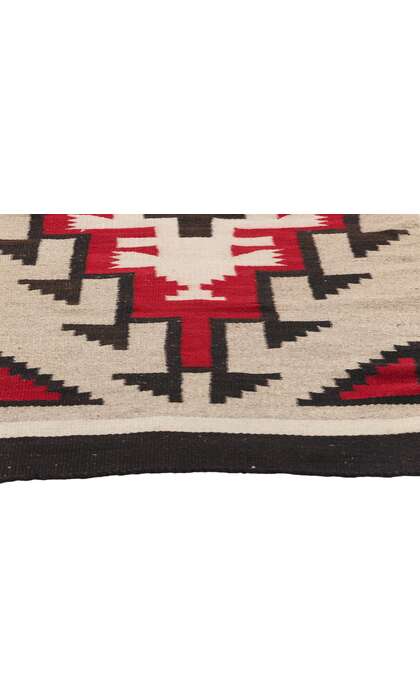 3 x 5 Antique Ganado Navajo Rug 79136