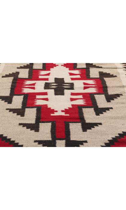 3 x 5 Antique Ganado Navajo Rug 79136