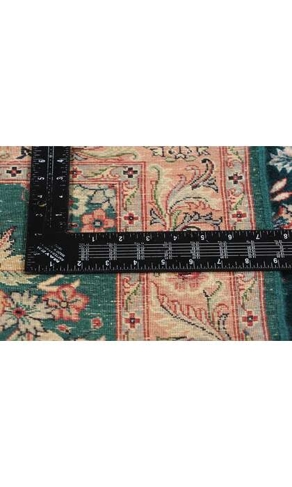 4 x 6 Vintage Pakistani Aubusson Garden Trellis Rug 79120