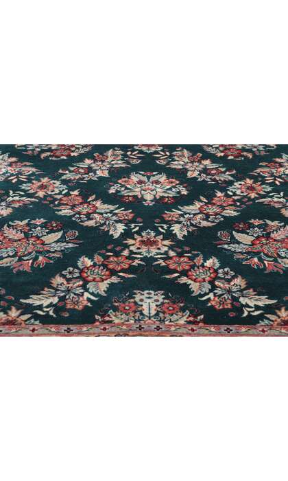 4 x 6 Vintage Pakistani Aubusson Garden Trellis Rug 79120