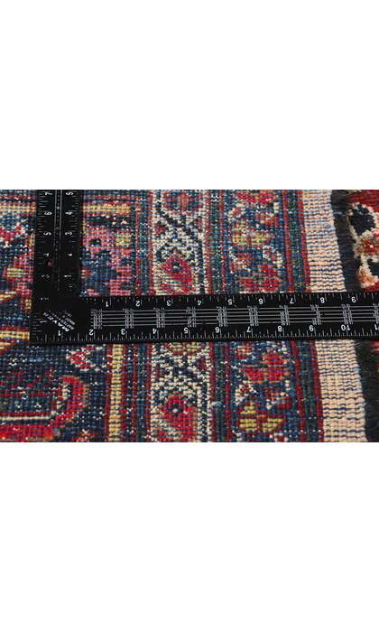 11 x 18 Large Antique Red Persian Mahal Rug 79133