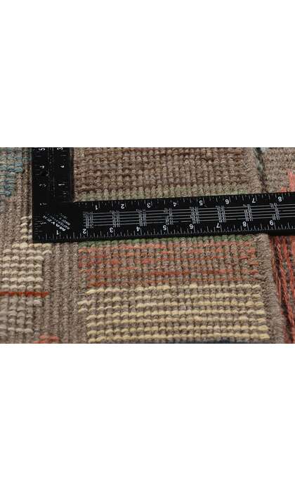 10 x 14 Modern Abstract Pakistani Soumak Rug 81162