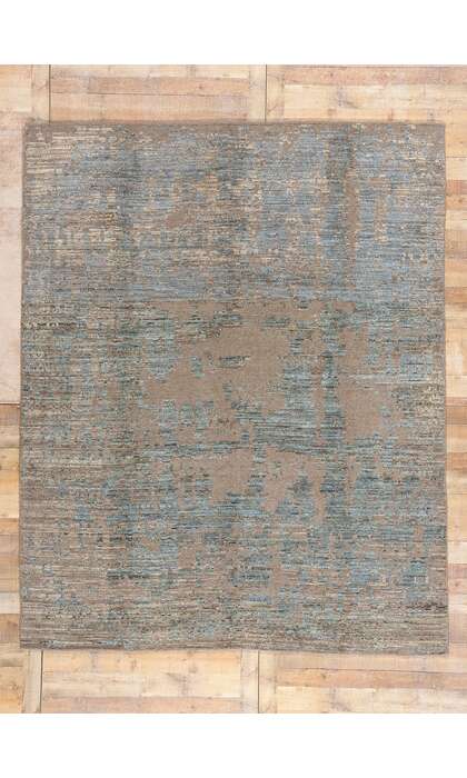 8 x 10 Modern Abstract Pakistani Soumak Rug 81142