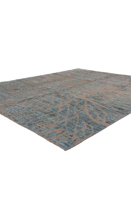 8 x 10 Modern Abstract Pakistani Soumak Rug 81145