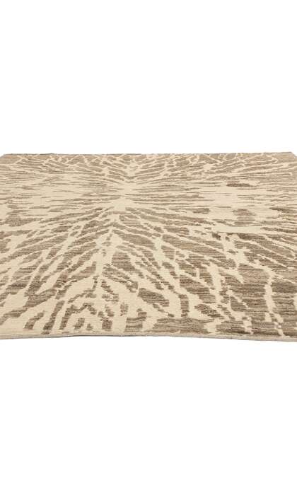 8 x 10 Modern Abstract Pakistani Soumak Rug 81159