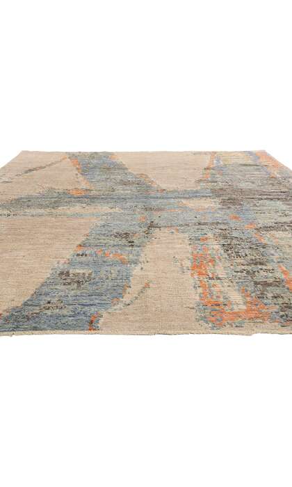 9 x 11 Modern Urban Drift Moroccan Rug 81146