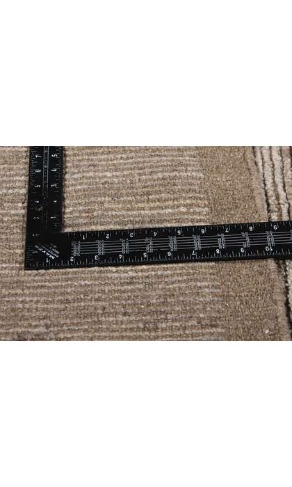 9 x 12 Modern Dynamic Intersection Moroccan Rug 81152