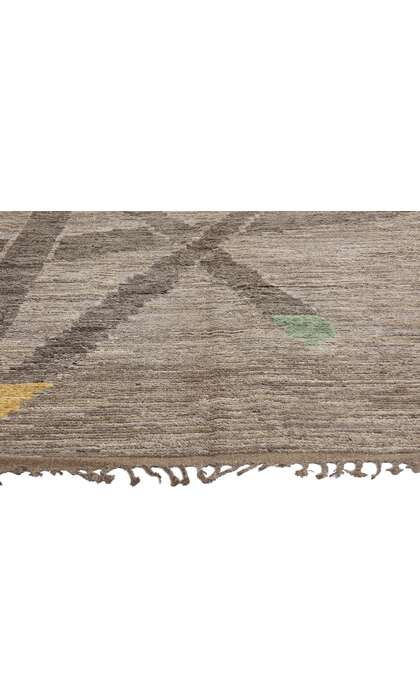 9 x 12 Modern Dynamic Intersection Moroccan Rug 81152