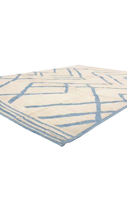 9 x 12 Modern Abstract Flow Moroccan Rug 81165