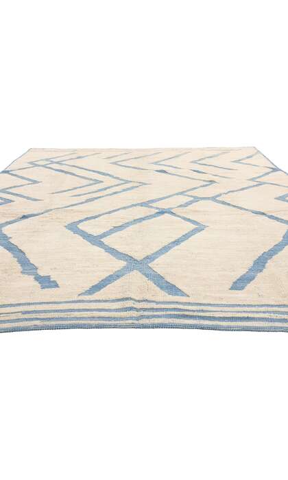9 x 12 Modern Abstract Flow Moroccan Rug 81165