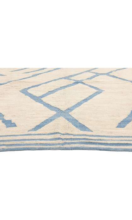9 x 12 Modern Abstract Flow Moroccan Rug 81165
