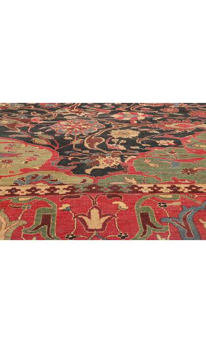 9 x 12 Modern Afghan Bijar Rug 15000