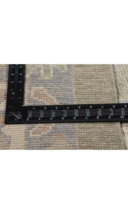 11 x 16 Modern Green Turkish Oushak Rug 53988