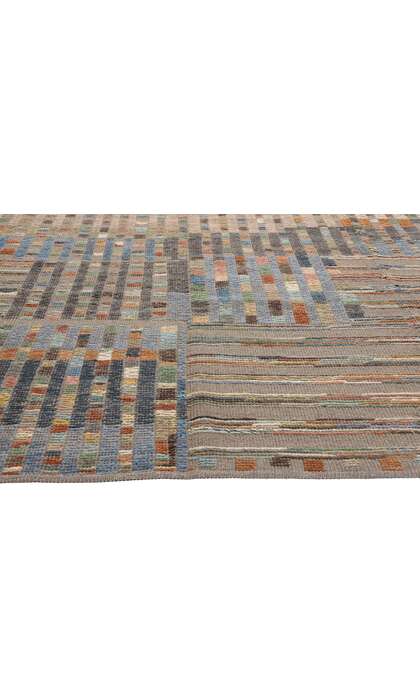10 x 14 Modern Mosaic High-Low Textured Rug 81157