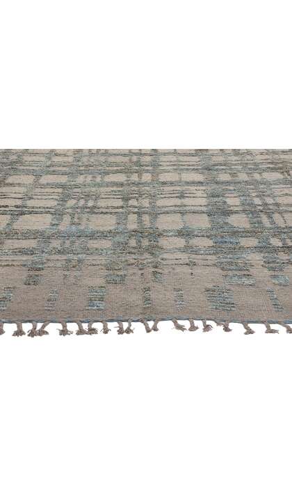 9 x 12 Organic Modern Brutalist Moroccan Rug 81149