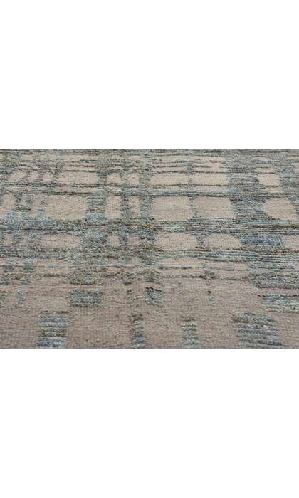 9 x 12 Organic Modern Brutalist Moroccan Rug 81149
