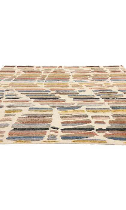 8 x 10 Modern Earthly Reflections High-Low Textured Rug 81147