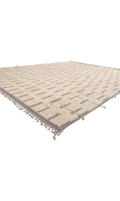 12 x 15 Organic Modern Bauhaus Moroccan Rug 81164