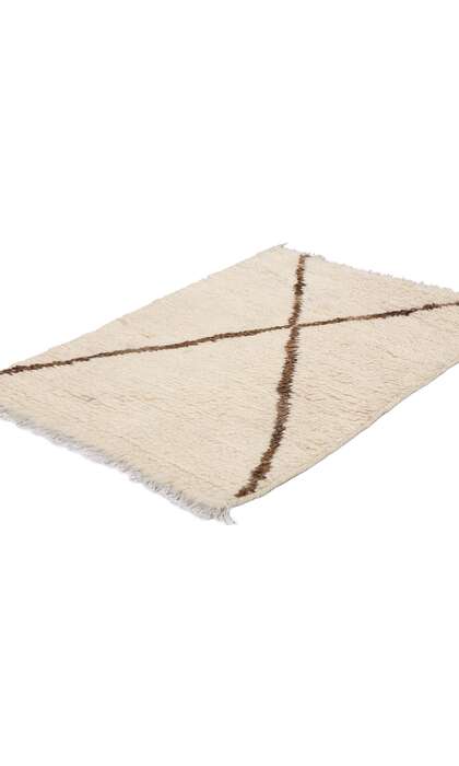 2 x 3 Organic Modern Moroccan Rug 81136