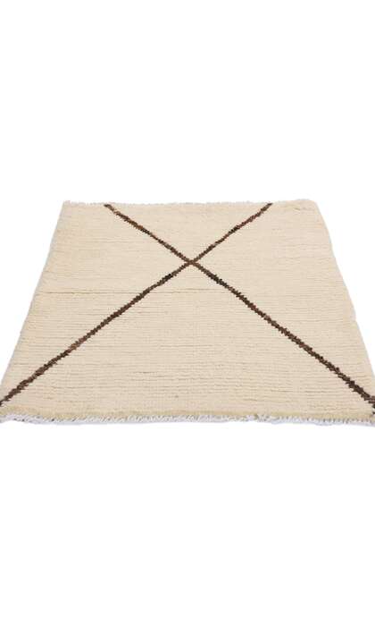 2 x 3 Organic Modern Moroccan Rug 81137