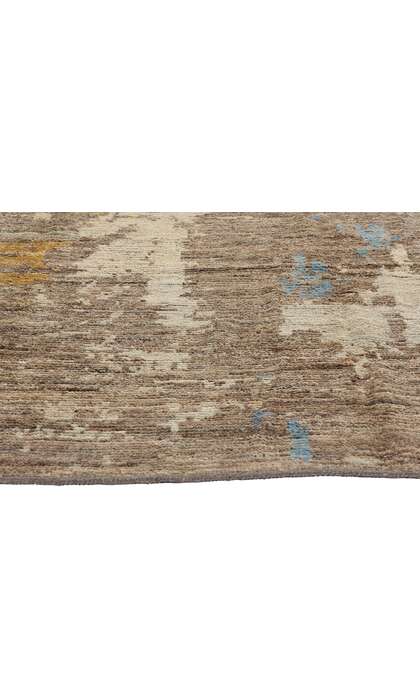 6 x 9 Modern Desert Brushstrokes Moroccan Rug 81151