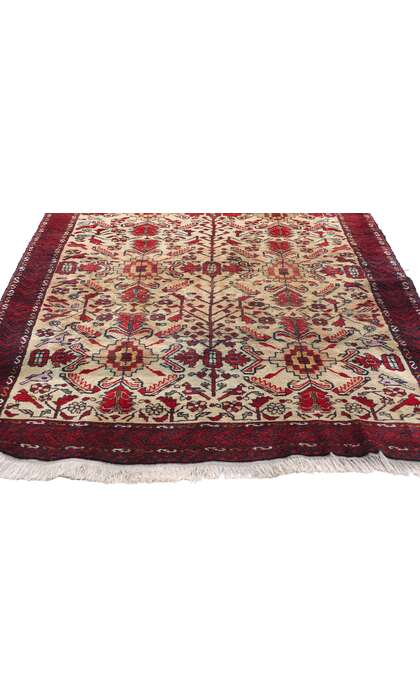 4 x 12 Vintage Persian Azerbaijan Tribal Rug Runner 77704