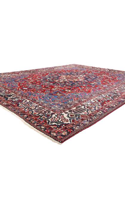 10 x 13 Antique Persian Bakhtiari Rug 79147