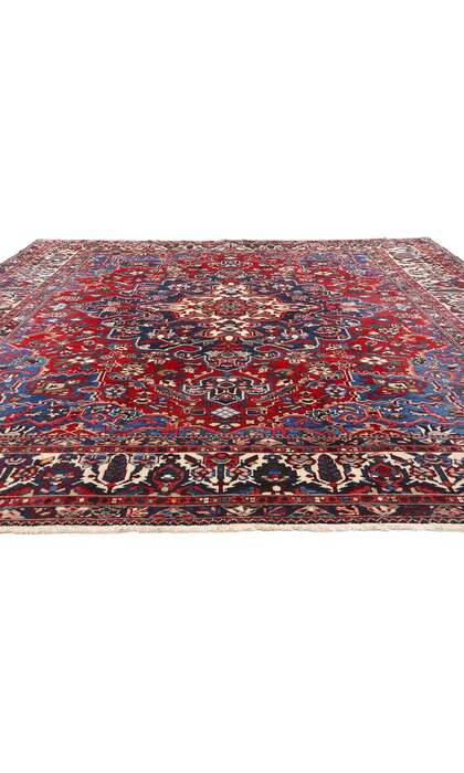 10 x 13 Antique Persian Bakhtiari Rug 79147