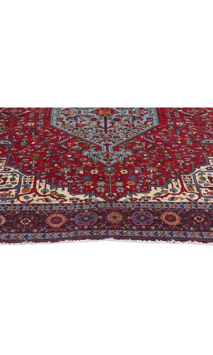 4 x 7 Vintage Persian Farahan Rug 61368