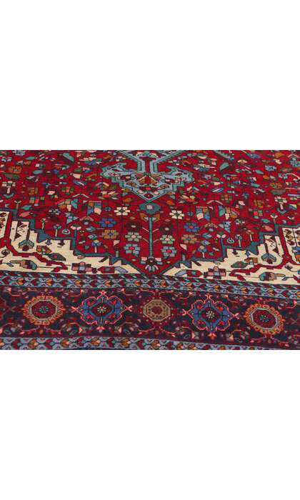 4 x 7 Vintage Persian Farahan Rug 61368