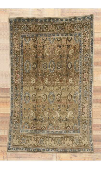 7 x 11 Vintage Persian Hamadan Rug 75966