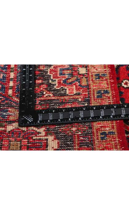 12 x 14 Antique Persian Heriz Rug 79152