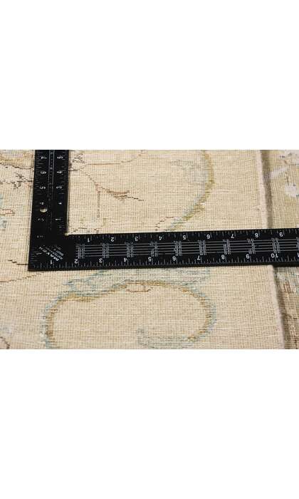 10 x 13 Distressed Vintage Persian Kashan Rug 79121