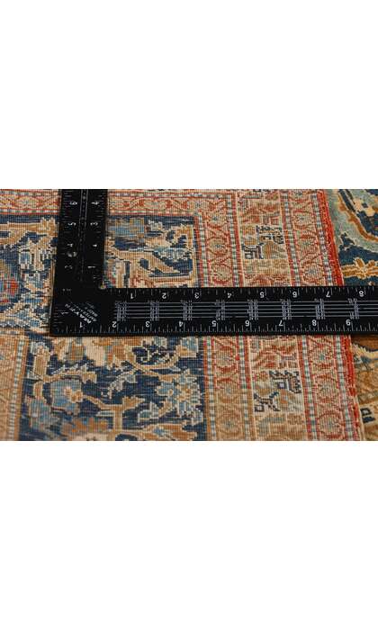 4 x 5 Antique Persian Tabriz Rug 79132