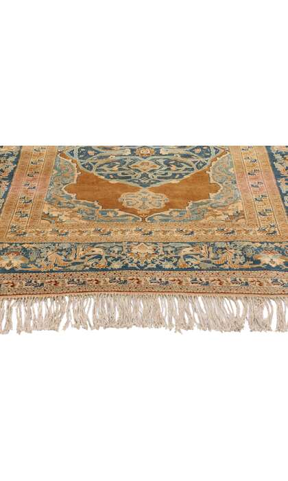 4 x 5 Antique Persian Tabriz Rug 79132