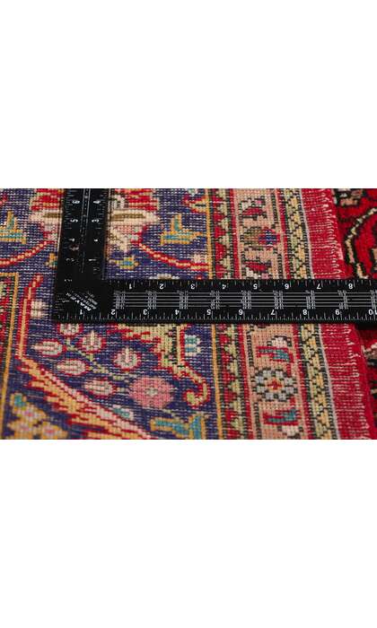 7 x 10 Vintage Persian Tabriz Rug 79146