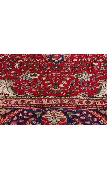 7 x 10 Vintage Persian Tabriz Rug 79146