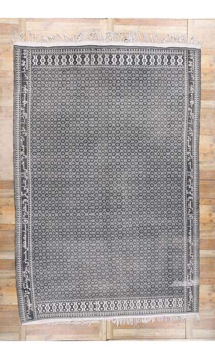 9 x 14 Vintage Persian Ziloo Kilim Rug 61365