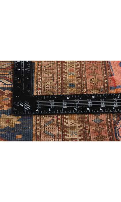 3 x 8 Antique Pink Persian Kurdish Tribal Rug Runner 61373