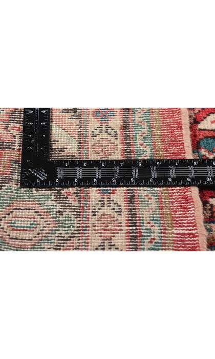 11 x 14 Vintage Red Persian Mahal Rug 79145