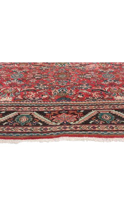 11 x 14 Vintage Red Persian Mahal Rug 79145