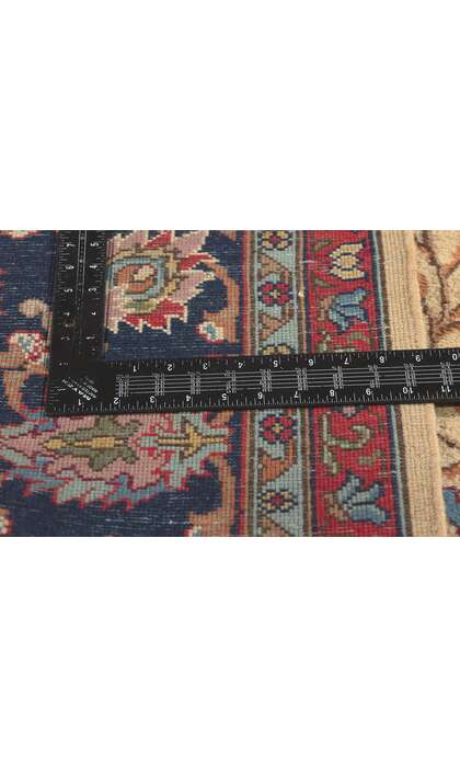 8 x 11 Vintage Romanian Isfahan Rug 74660