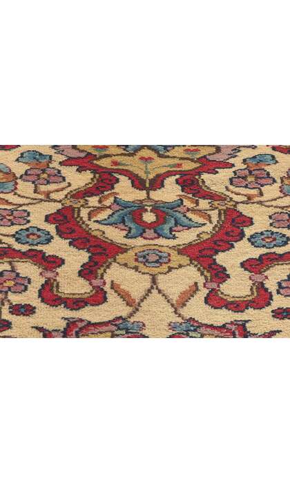 8 x 11 Vintage Romanian Isfahan Rug 74660