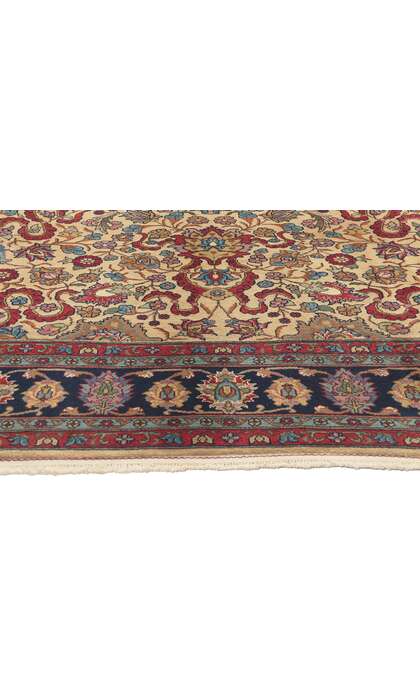 8 x 11 Vintage Romanian Isfahan Rug 74660